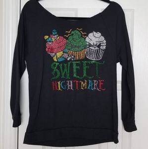 Nightmare Before Christmas cupcake shirt